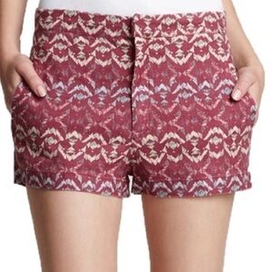 Free People Aztec Wild Plum Shorts